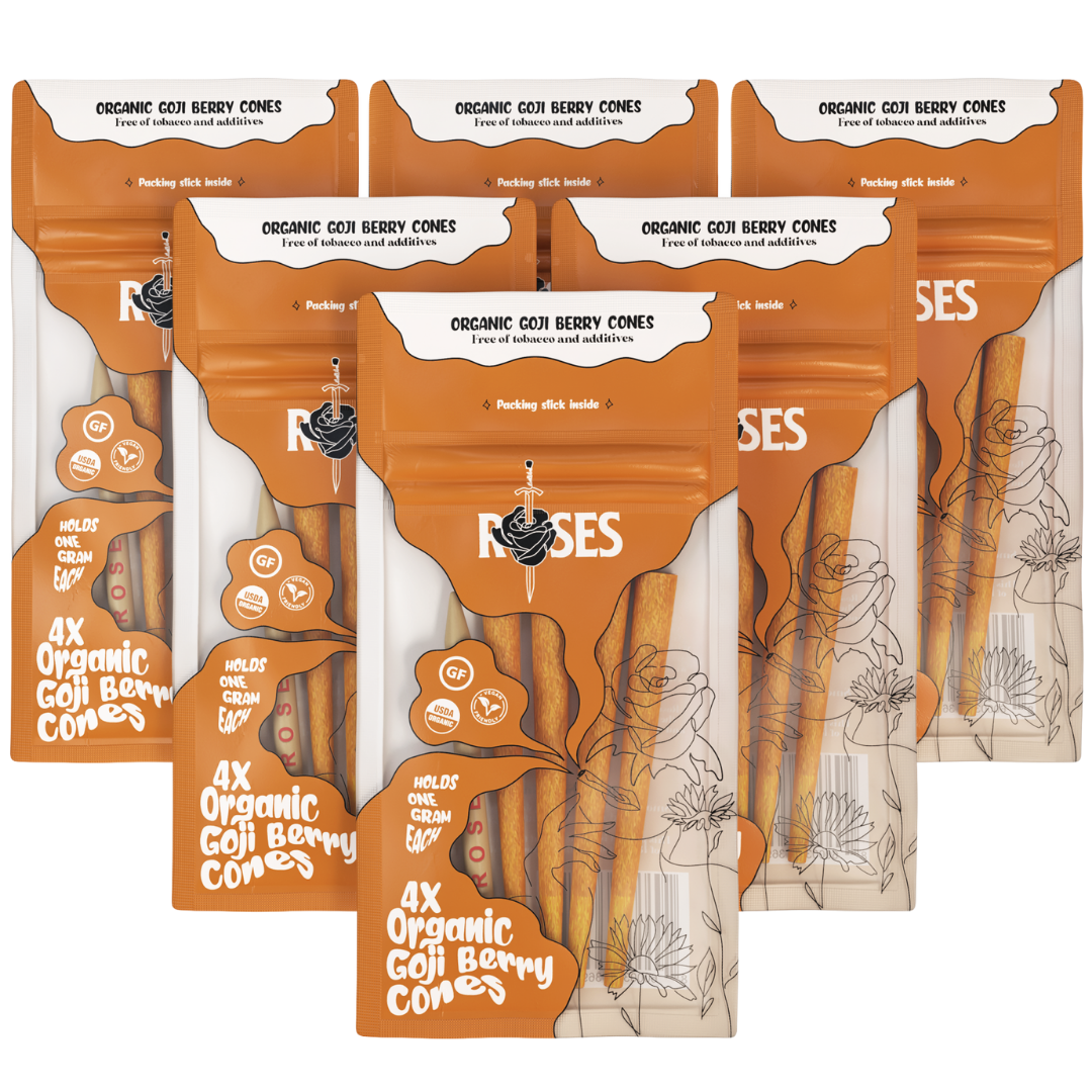 Organic Goji Berry Cones - 6 Pack